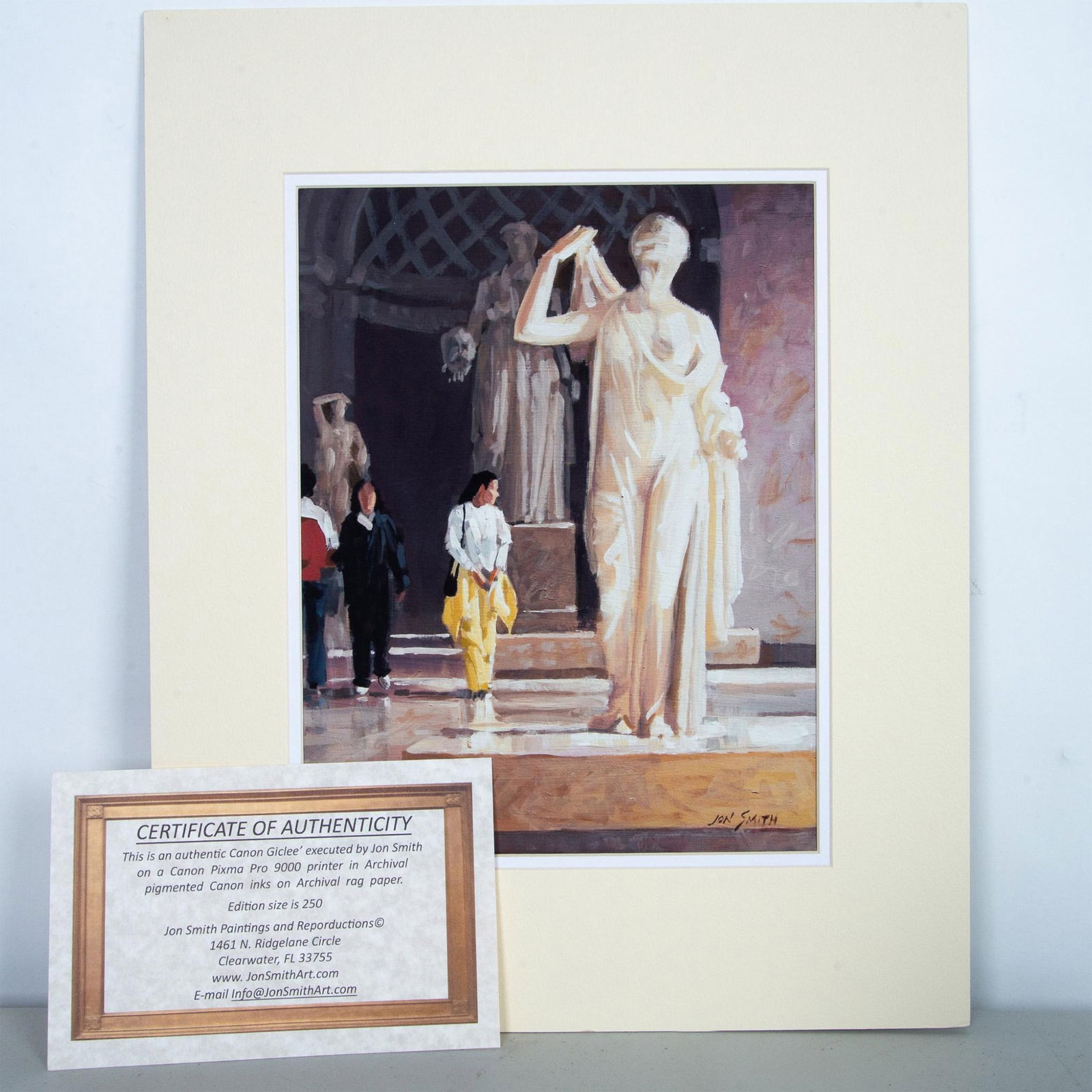 Jon Smith, Limited Edition Color Giclee on Paper, Museum (1 of 6)