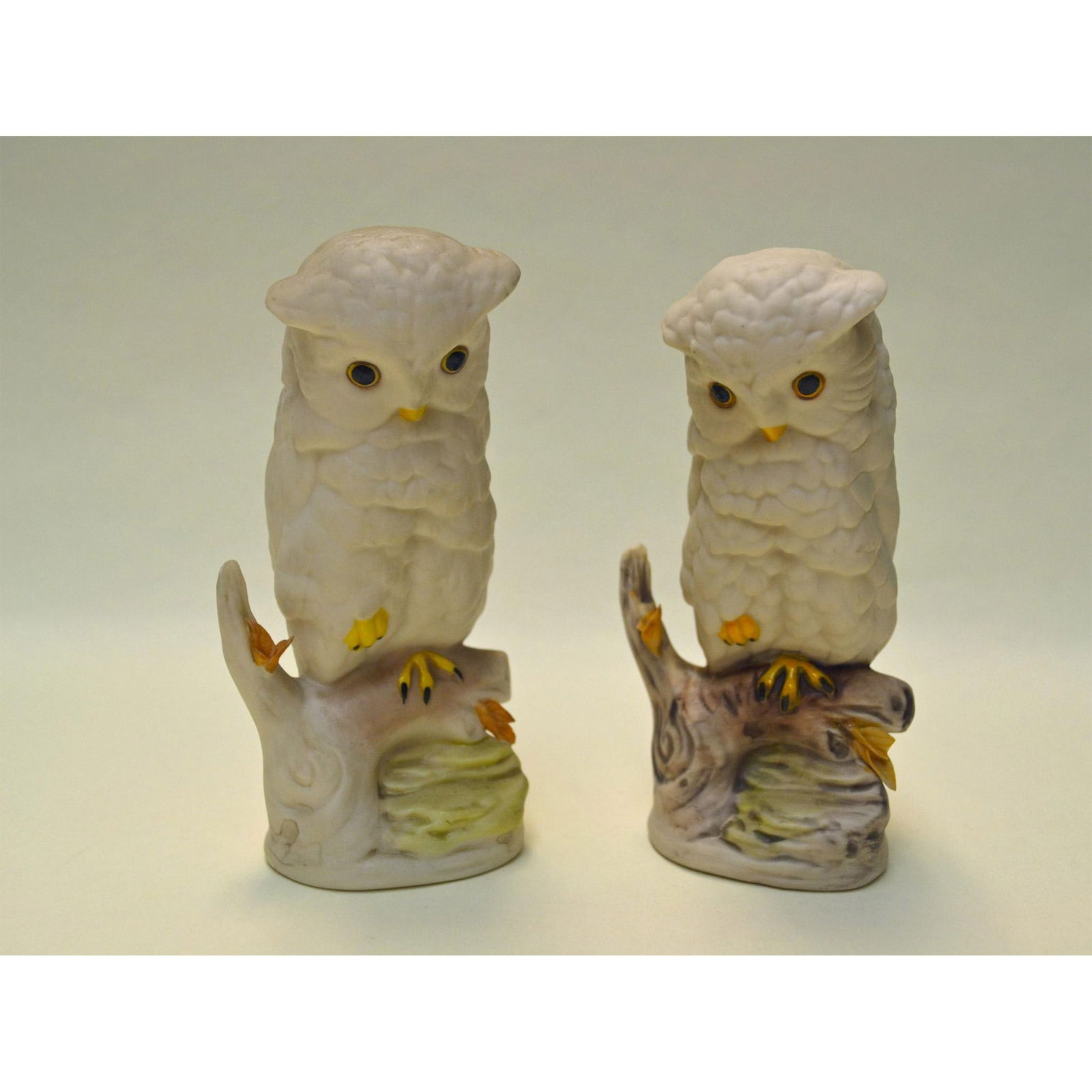 Cybis Porcelain Baby Owls, Pair (1 of 4)