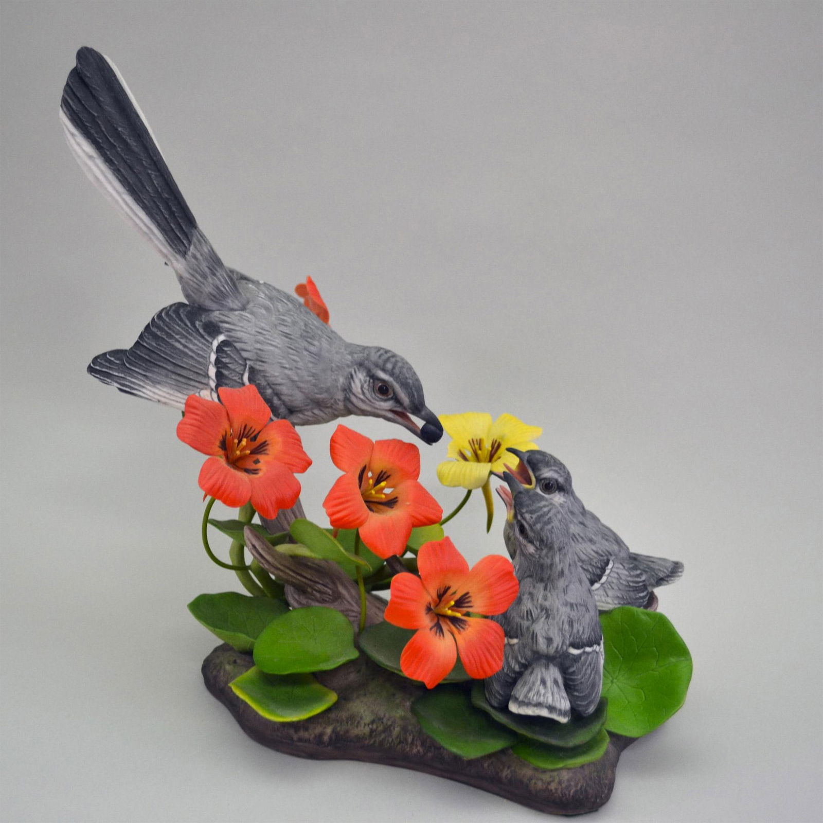 Boehm Porcelain Mockingbirds Sculpture, 1972 (1 of 5)