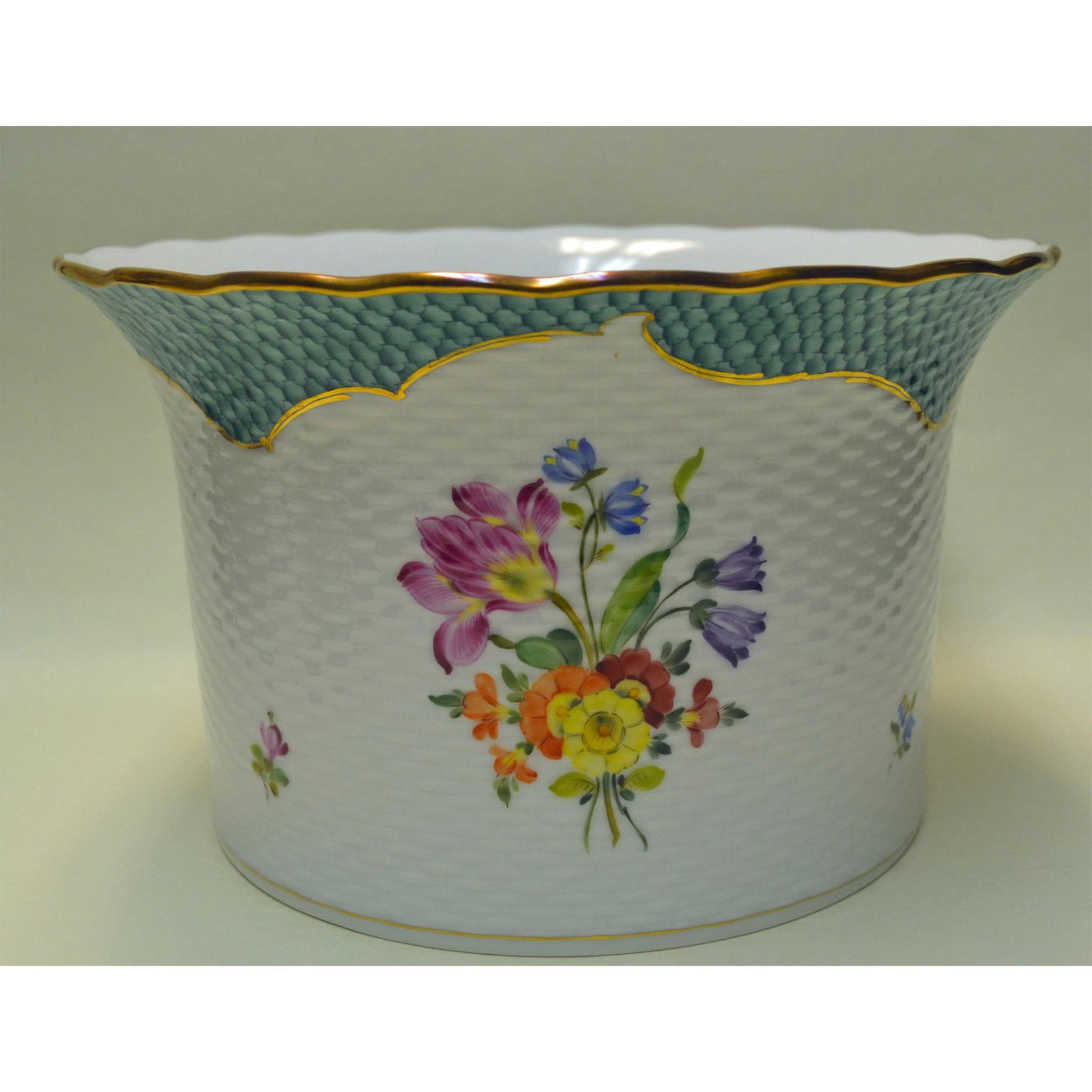 Herend Porcelain Cache Pot, Palm Beach Trunk Show (1 of 4)