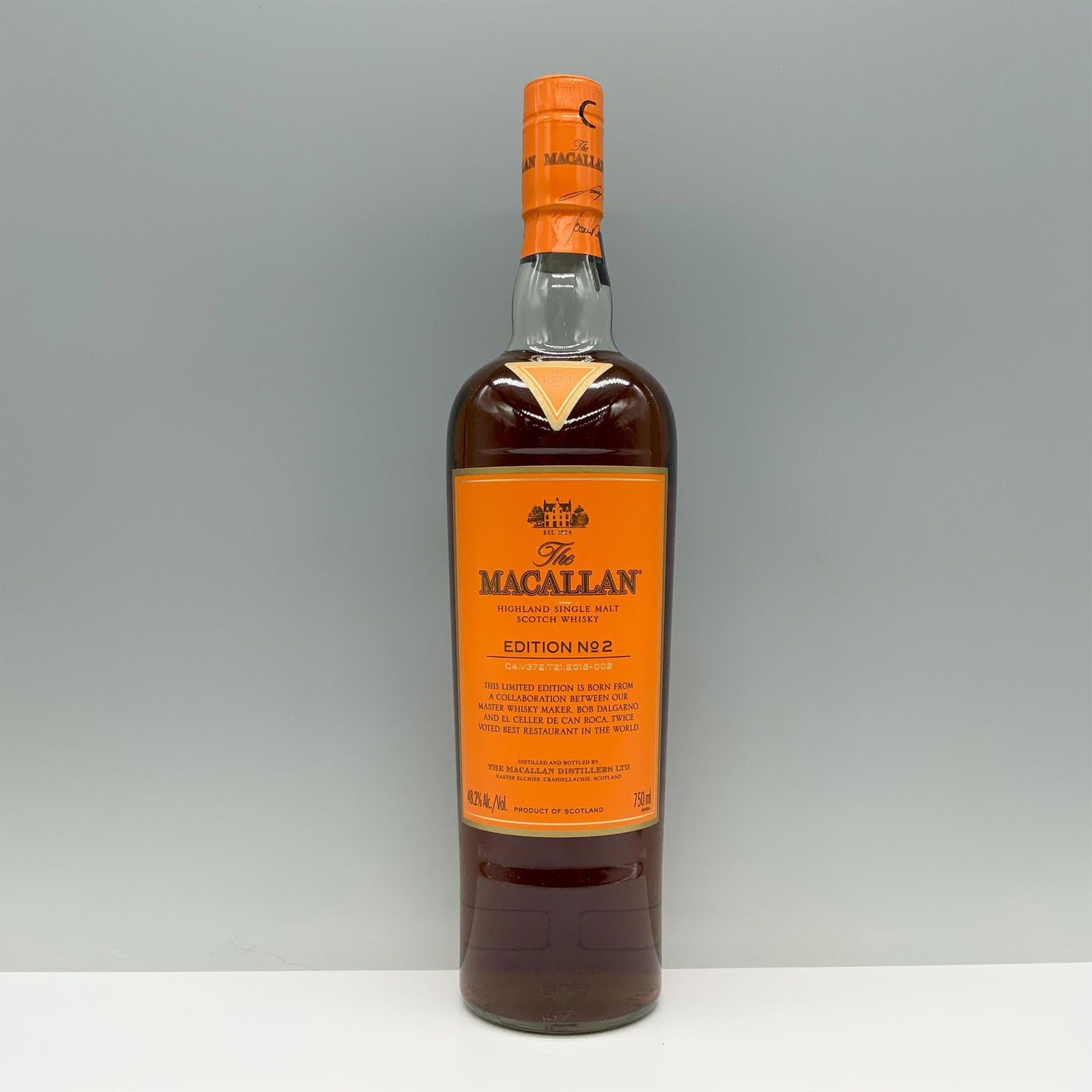 Macallan Edition No 2 Highland Single Malt Scotch, Sealed (1 of 8)