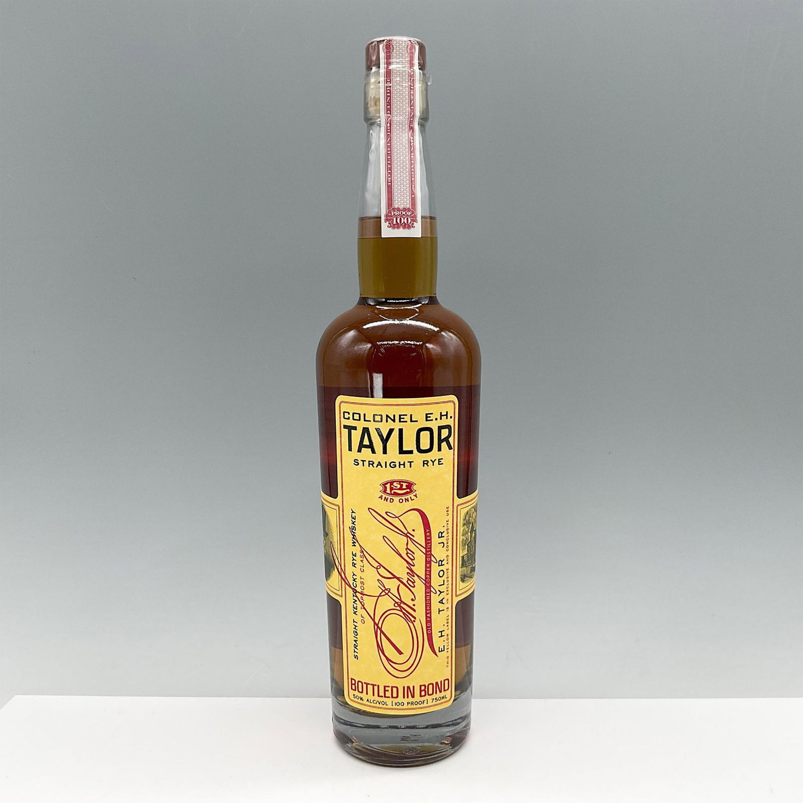 Colonel E.H. Taylor Straight Rye Whiskey, Sealed (1 of 4)