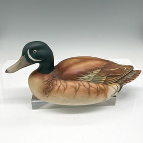 Vintage Andrea by Sadek Porcelain Figurine, Blue Winged Teal