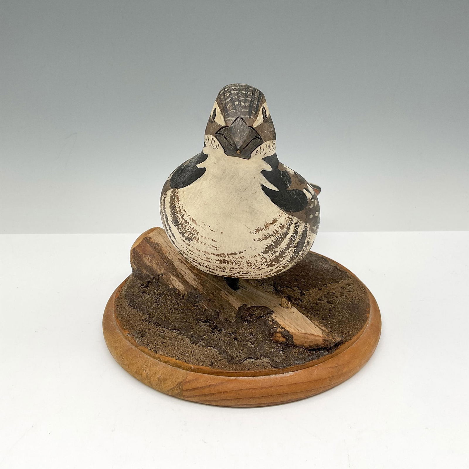 J. Seibert Hand Carved Wood Grouse (1 of 4)