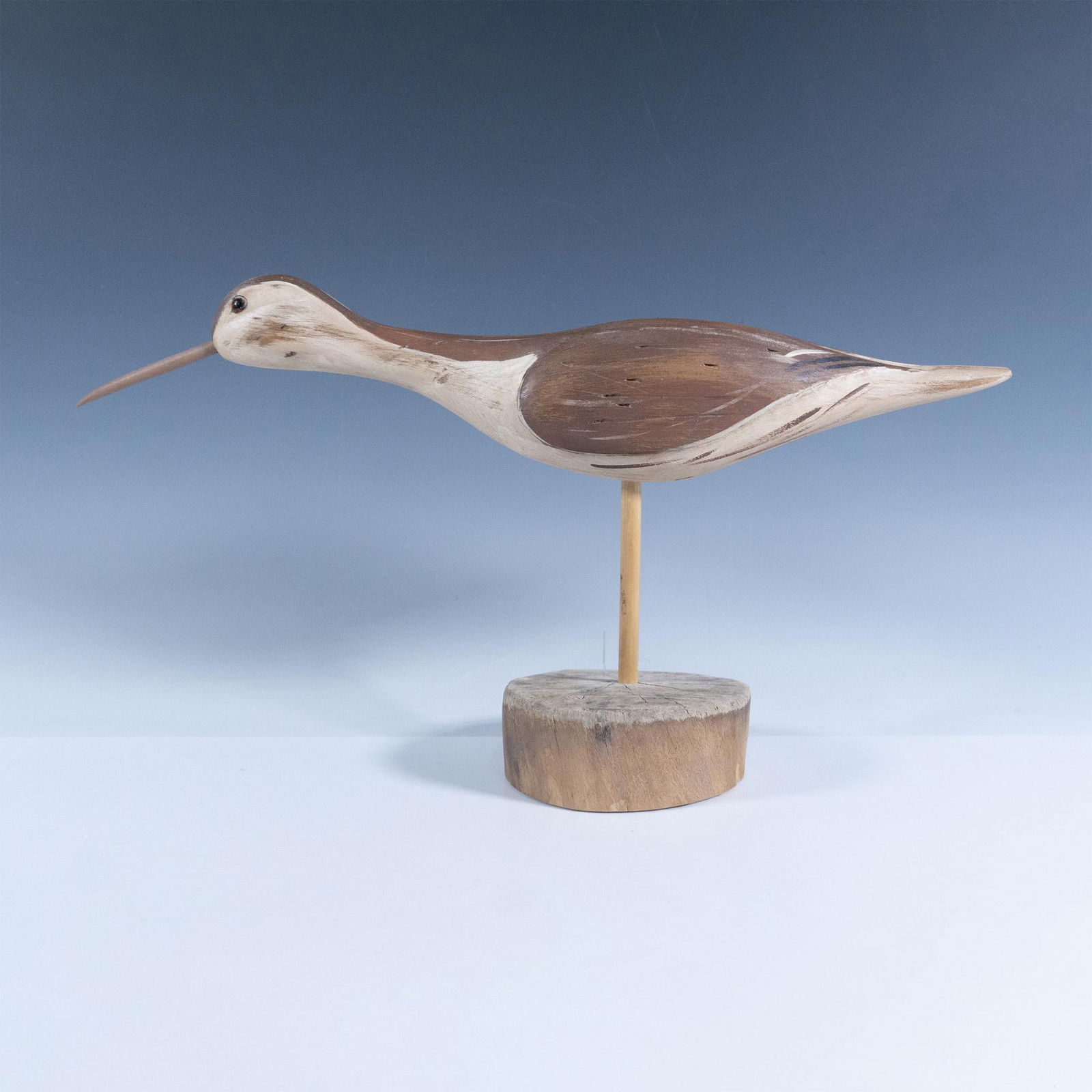 Richard J. Connolly Folk Art, Running Yellowlegs Bird (1 of 4)