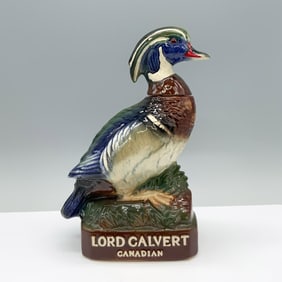 Limited Ed. Lord Calvert Liquor Decanter, Wood Duck