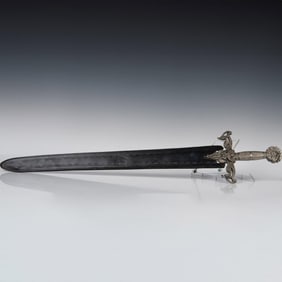 New Millennium 2000 Decorative Serpent Sword and Sheath