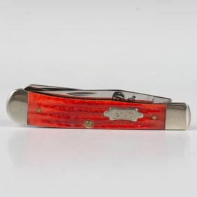 2 Blade Case Folding Pocketknife Babe Ruth