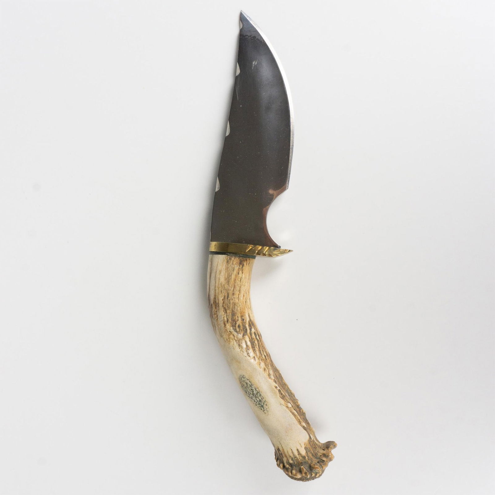 Fixed Blade Knife with Stag Handle (1 of 4)