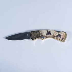 Franklin Mint Duck Collectible Pocket Knife