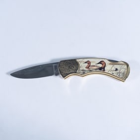 Franklin Mint Goose Collectible Pocket Knife