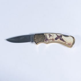 Franklin Mint Peasant Collectible Pocket Knife