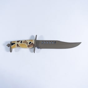 Frost Cutlery Little Crocodile Bowie Knife & Sheath