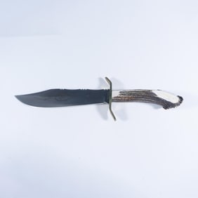 Remington Limited Edition Crown Stag Bowie Knife & Sheath