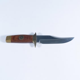 Smith and Wesson Collectible Bowie Knife, Texas Rangers
