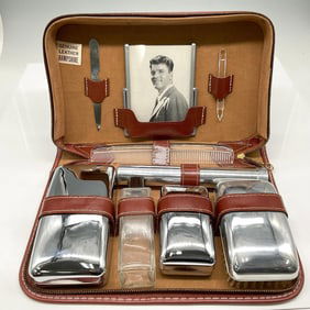Hampshire Leather Gentlemen's Travel Kit