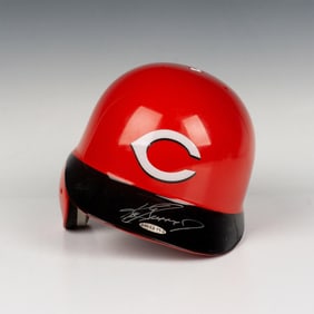 Ken Griffey Jr. Autographed Cincinnati Reds Batting Helmet