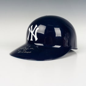 Bucky Dent Autographed MLB Souvenir Helmet