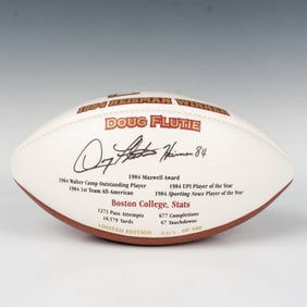 Doug Flutie Autographed Boston College Football