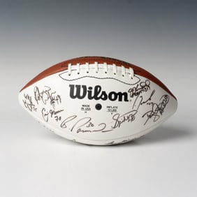 Miami Dolphins Signed Football 1995