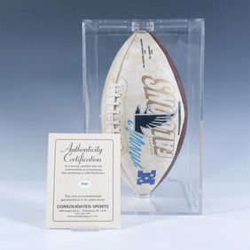 Mike Vick No. 7 Signed NFL Atlanta Falcons Football