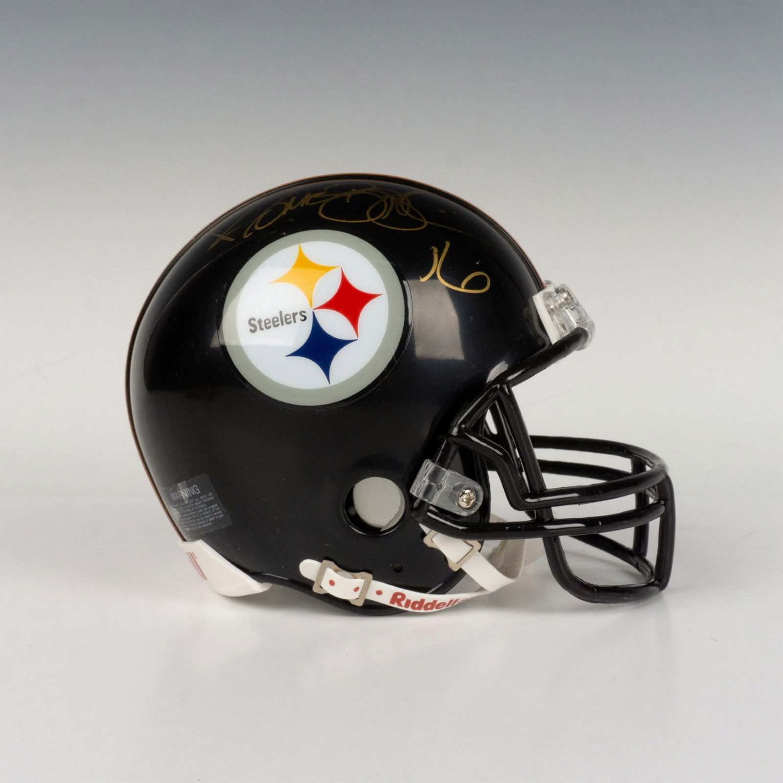 Jerome Bettis Autographed Pittsburgh Steelers Mini Helmet (1 of 9)