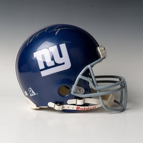 Robert Hemphill Autographed New York Giants Helmet