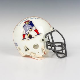 HOF Joe Kapp Autographed New England Patriots Mini Helmet