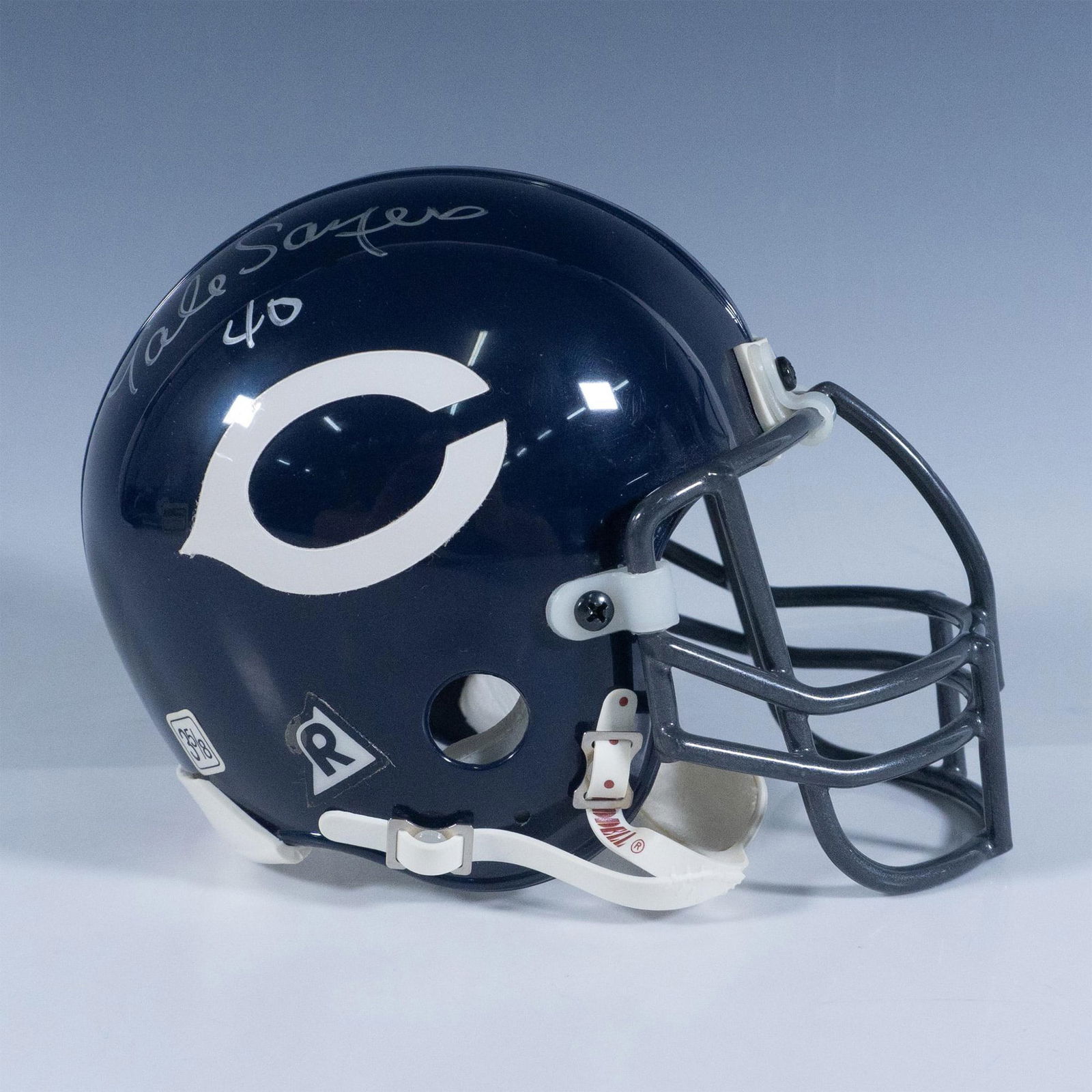 NFL Gale Sayers No. 40 Signed Chicago Bears Mini Helmet (1 of 5)
