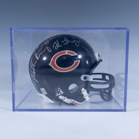 NFL William Perry No. 72 Signed Chicago Bears Mini Helemt
