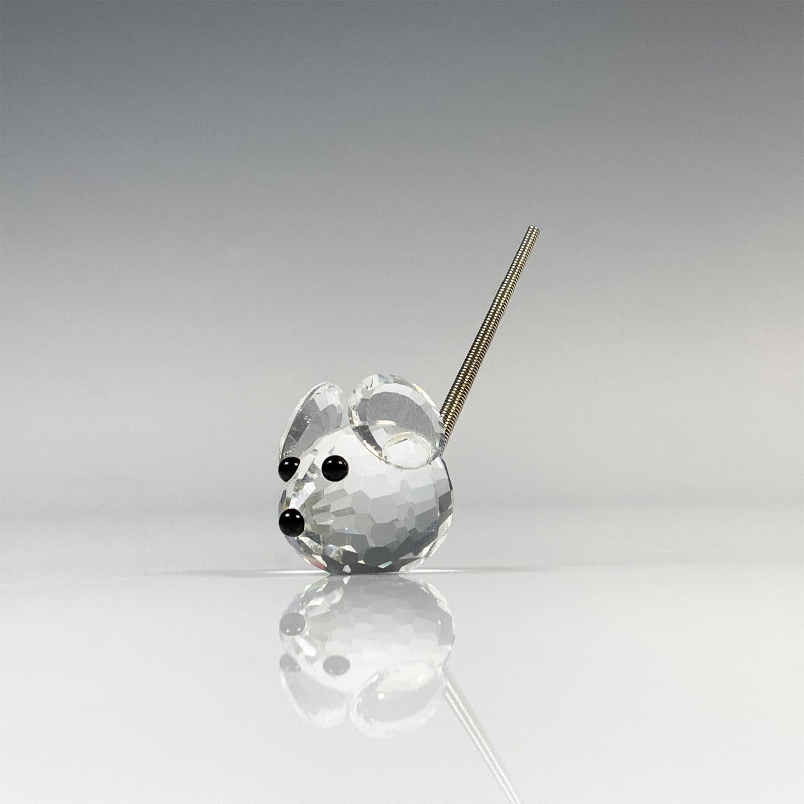Swarovski Silver Crystal Mouse Figurine, 7655 NR 023 (1 of 7)