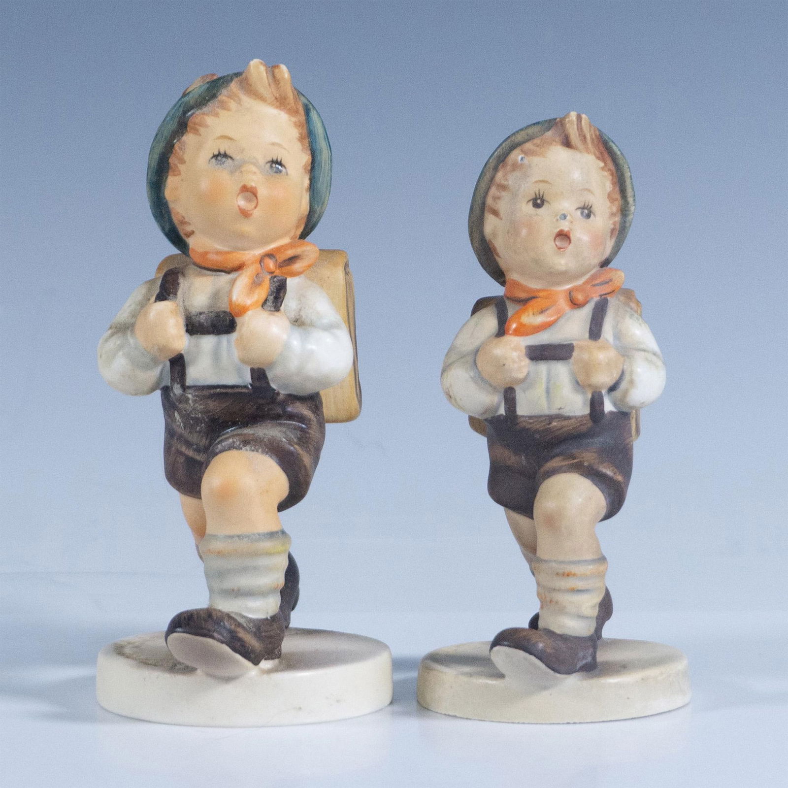 2pc Goebel Hummel Figurine, School Boys (1 of 3)