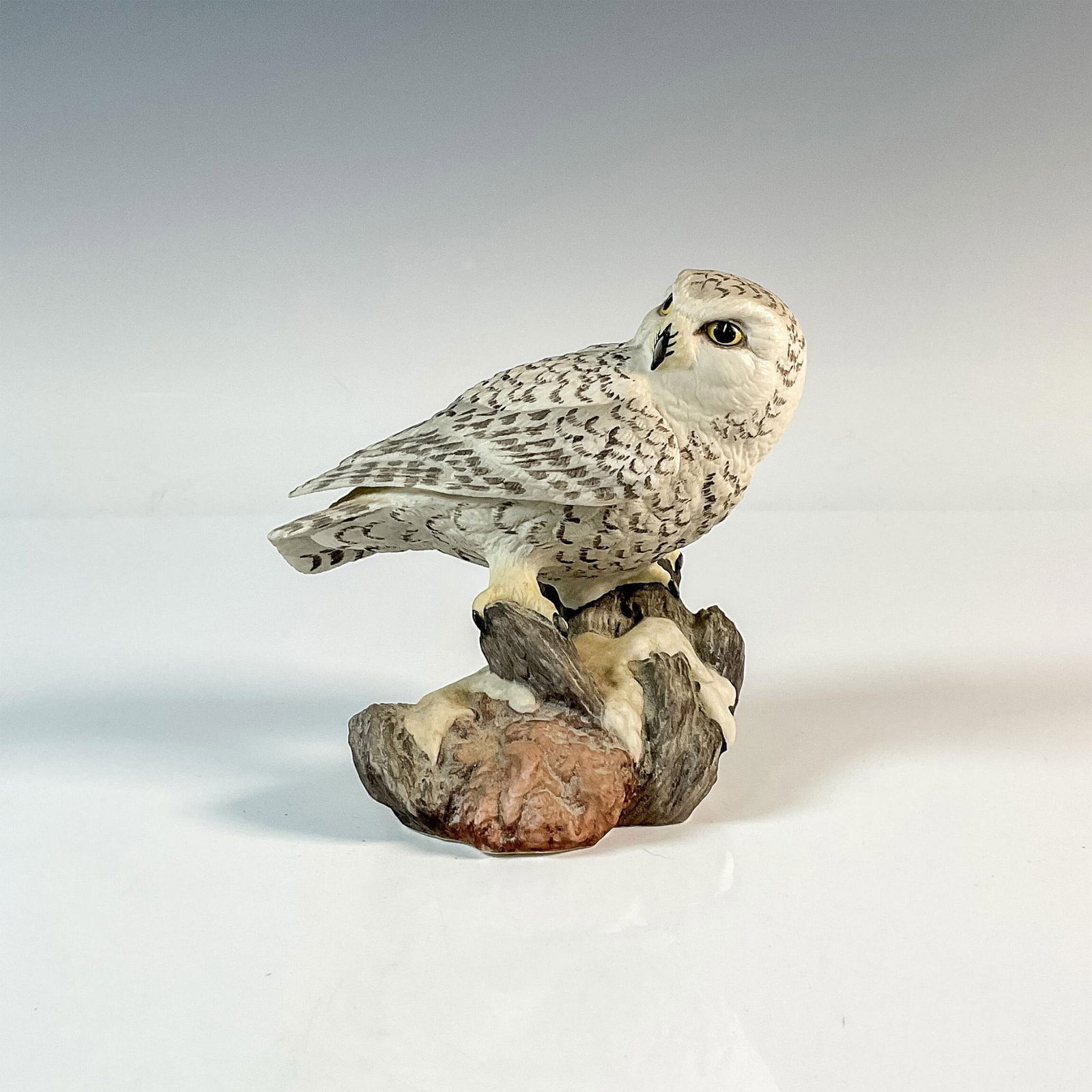 Boehm Porcelain Owl Figurine, Snowy Owl (1 of 4)