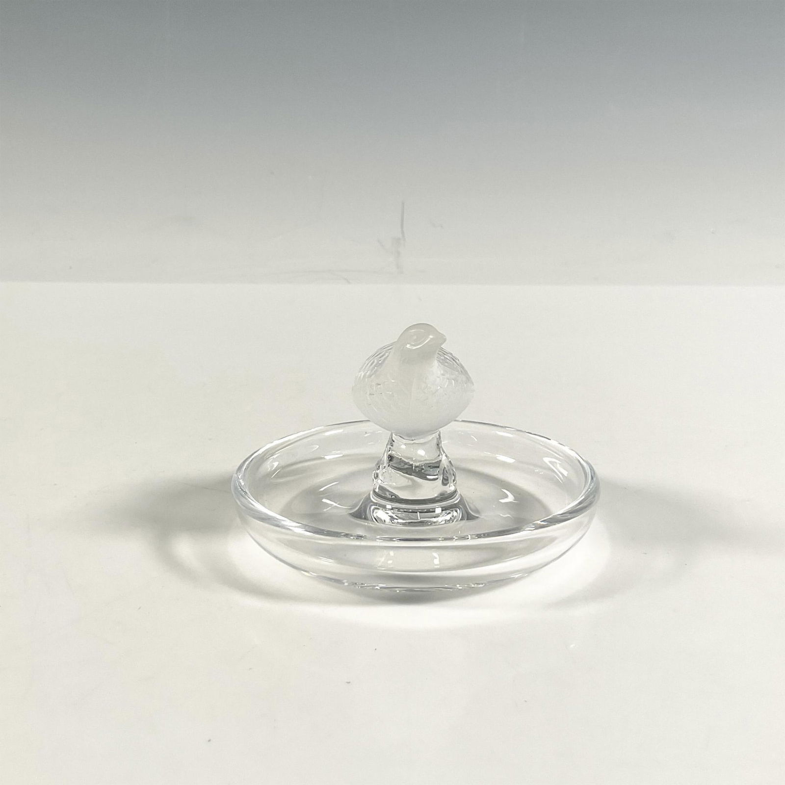 Lalique Crystal Ring Tray, Perdix (1 of 4)
