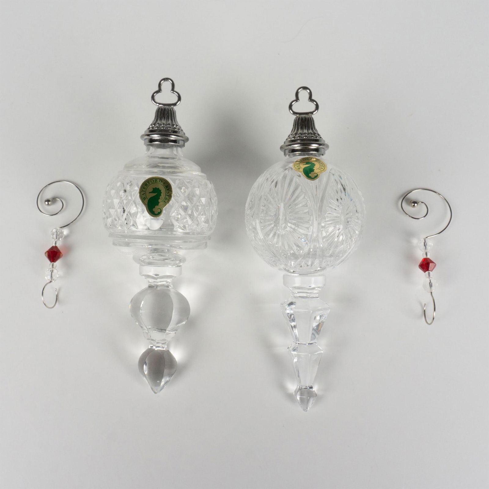 2pc Waterford Crystal Ornaments, Spire (1 of 4)