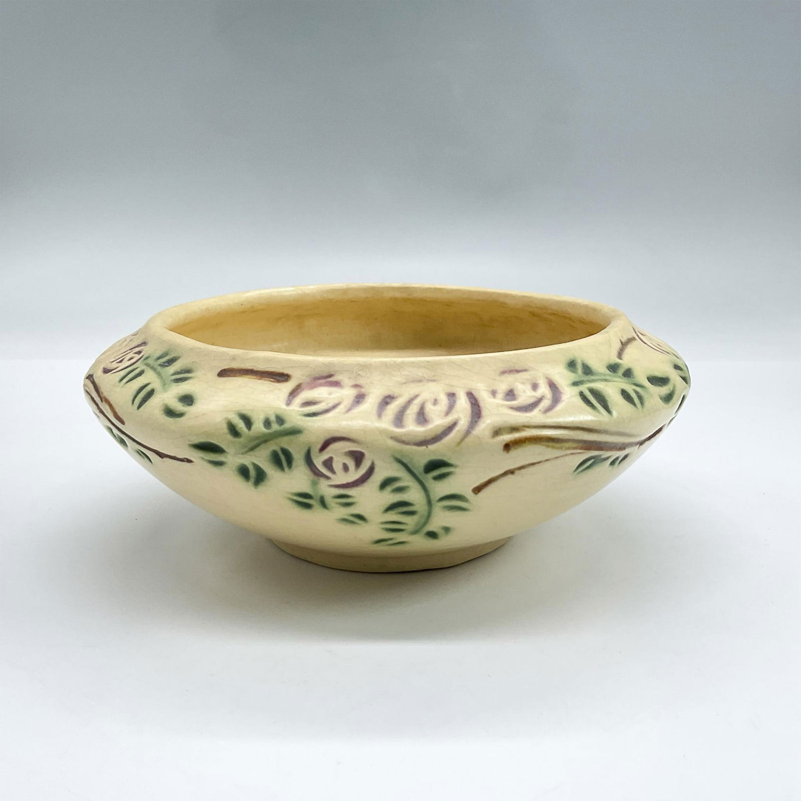 Roseville Pottery Planter or Bowl, Velmoss Scroll (1 of 3)