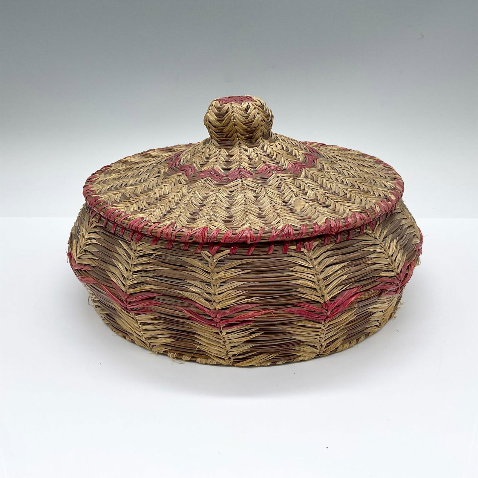 Vintage Kentucky Basket Boy Woven Basket (1 of 4)