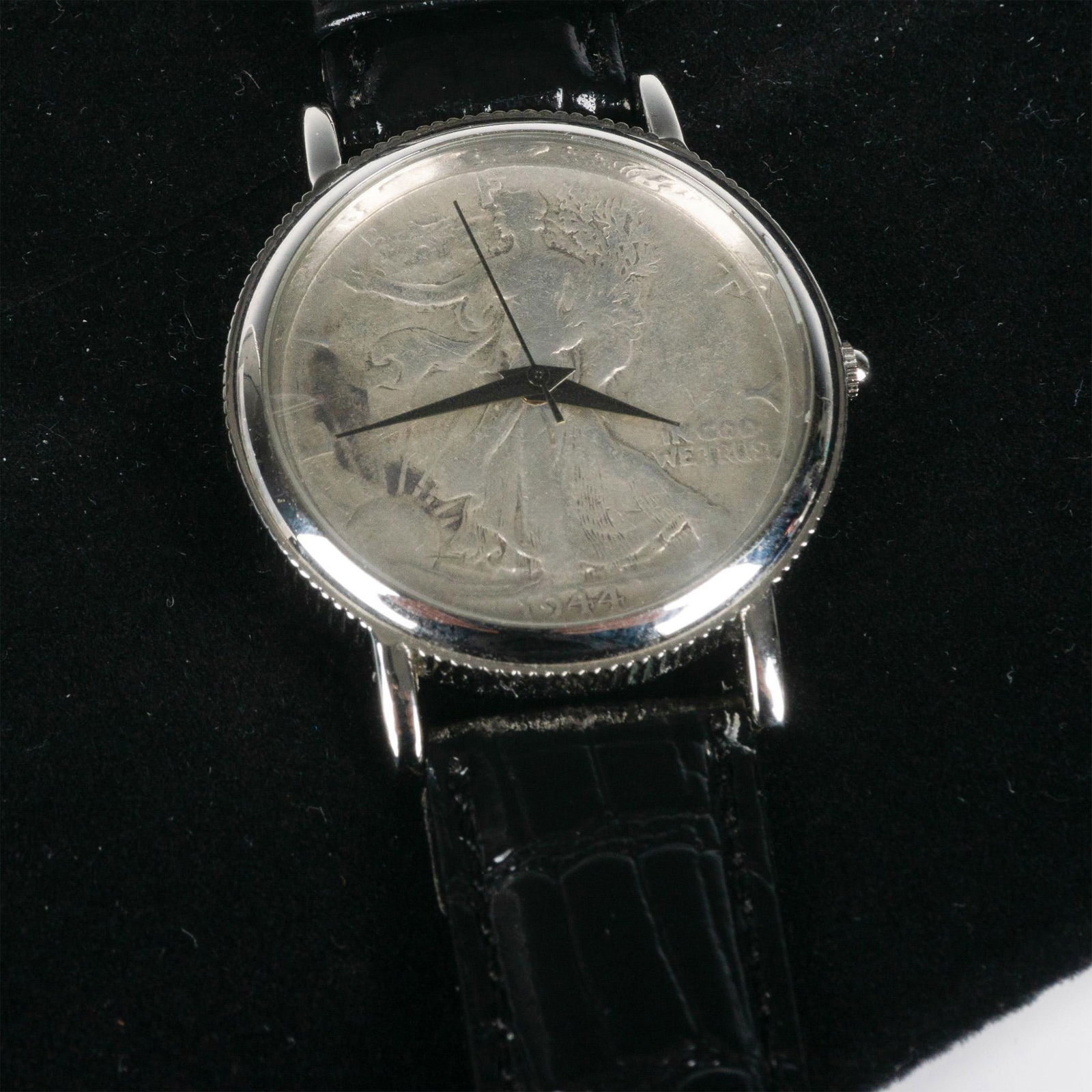 1944 Walking Liberty Silver Coin Wrist Watch (1 of 4)