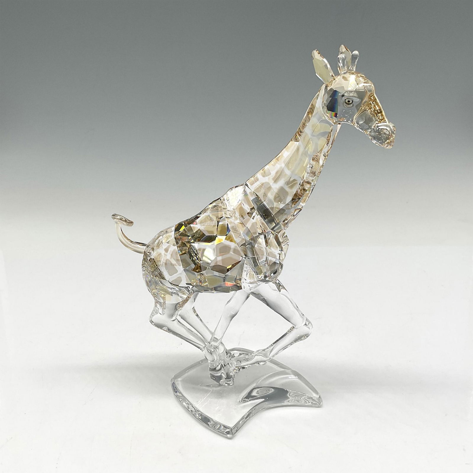 Swarovski Crystal Figurine, Giraffe Running (1 of 5)