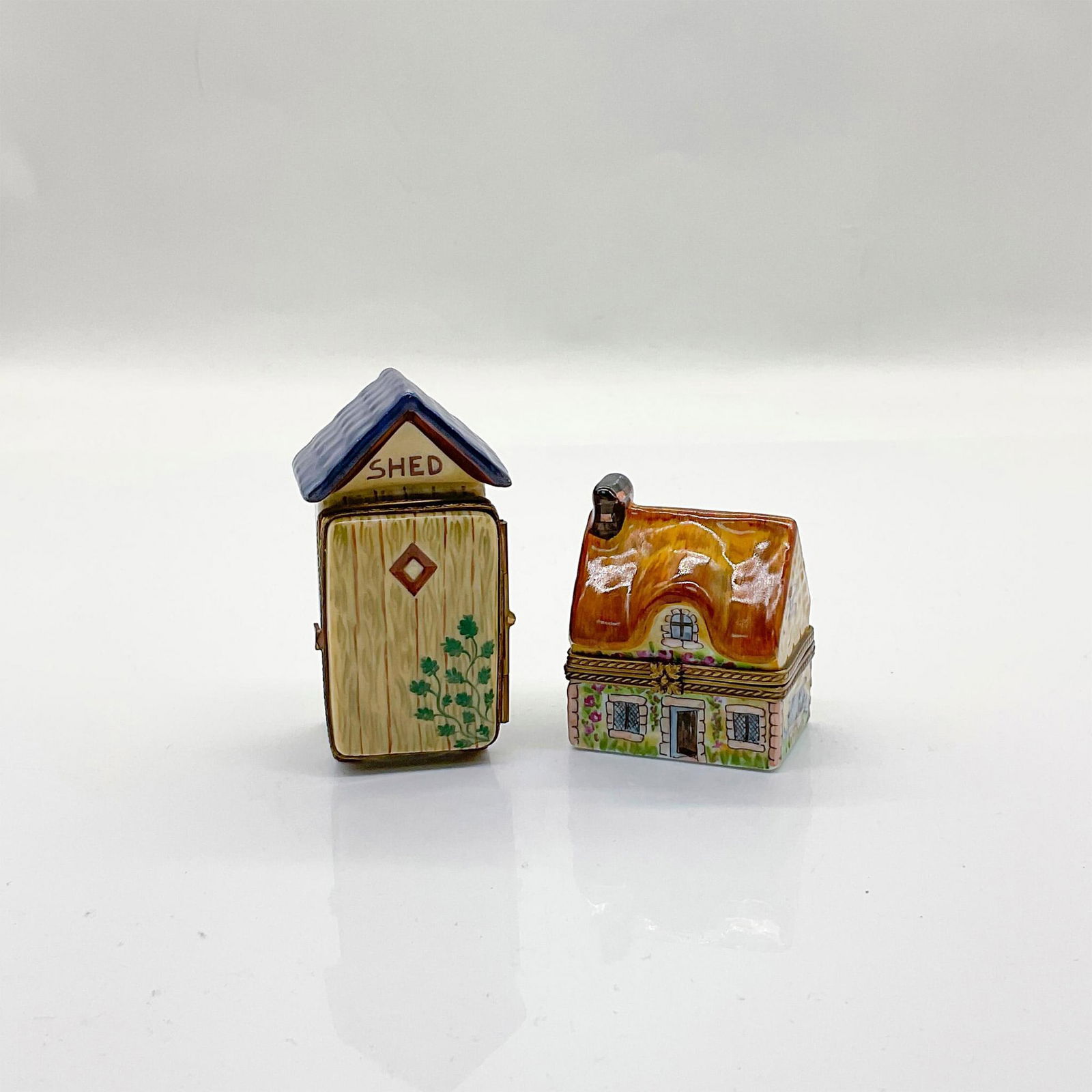 2pc Limoges France Keepsake Box, Home and Garden (1 of 4)