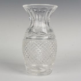 Waterford Crystal Vase, Glandore Pattern
