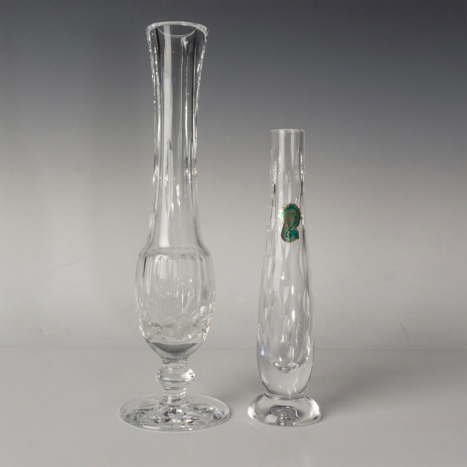 2pc Waterford Crystal Bud Vases (1 of 2)