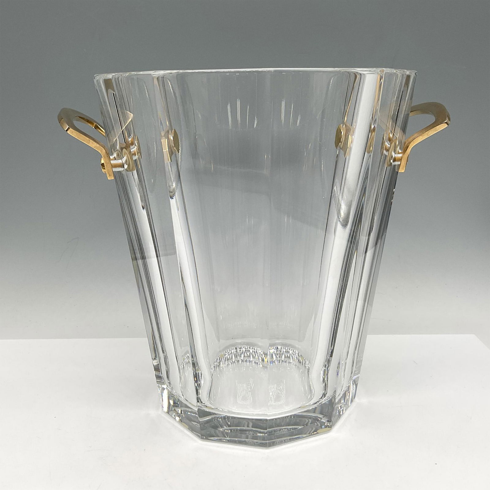 Rare Vintage Baccarat Crystal Champagne Bucket with Handles (1 of 4)