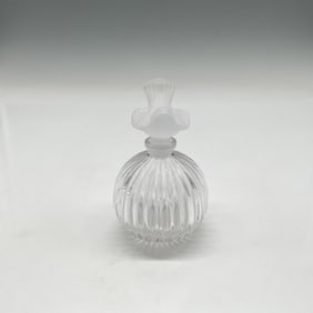 Sasaki Crystal Perfume Bottle, Wings