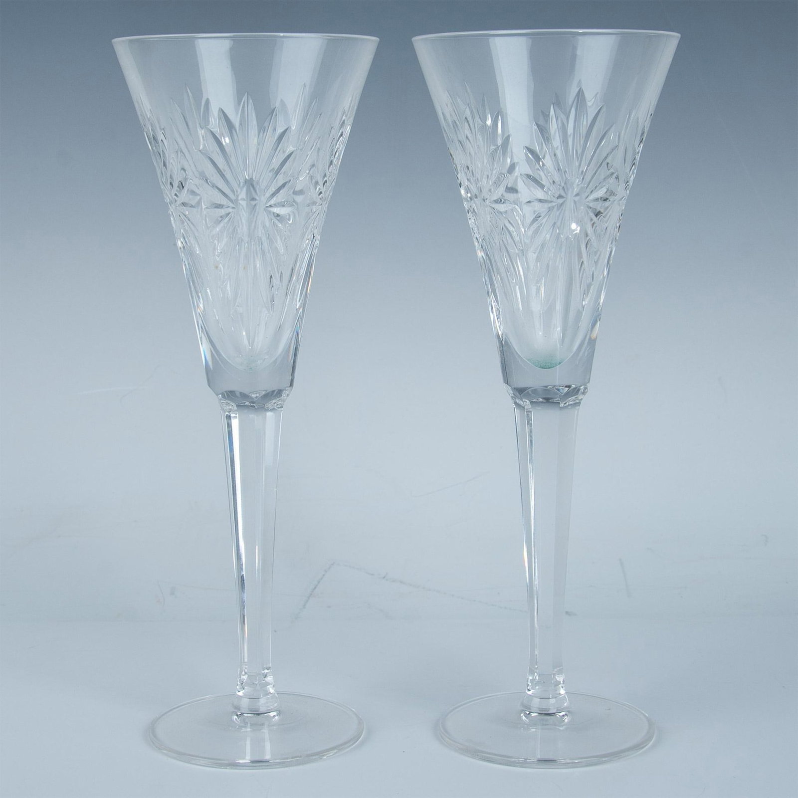 Pair of Waterford Millennium Collection Toasting Flutes (1 of 5)
