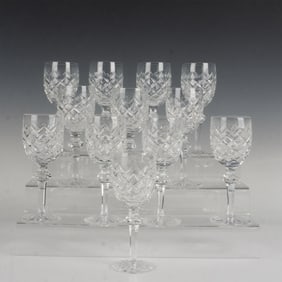 12pc Powerscourt by Waterford Claret Wine Glasses