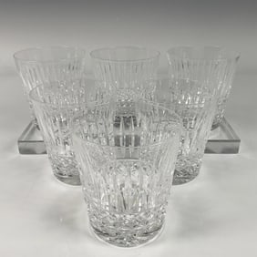 6pc Waterford Maeve Crystal Rocks Glasses