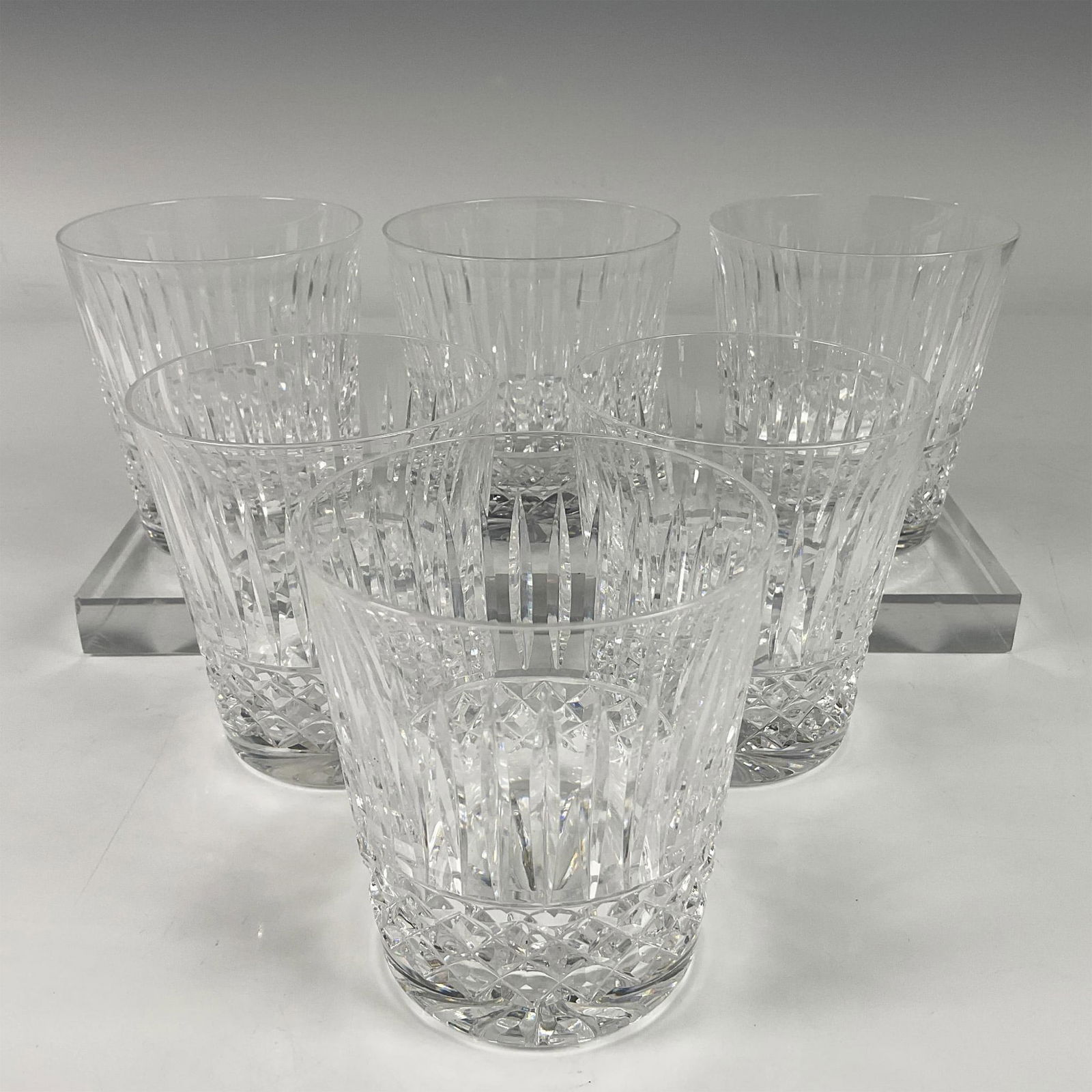 6pc Waterford Maeve Crystal Rocks Glasses (1 of 3)