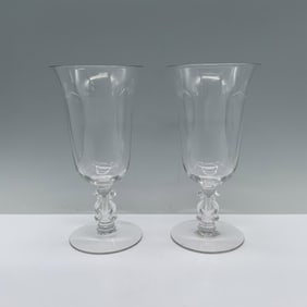 2pc Cambridge Regency Stradivari Stemware Iced Tea Glasses