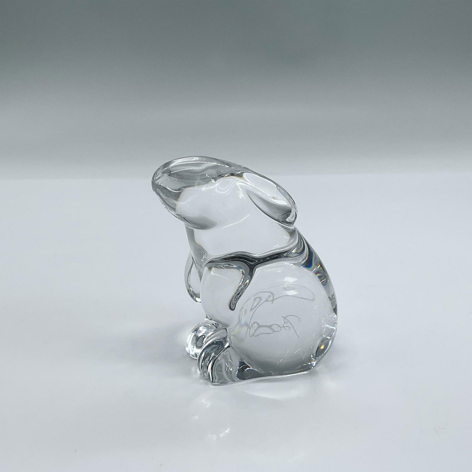 Baccarat Crystal Figure, Seated Rabbit (1 of 4)